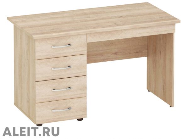 Офисный компьютерный стол 1,2 м для персонала в в Михайловске с полками фото 1